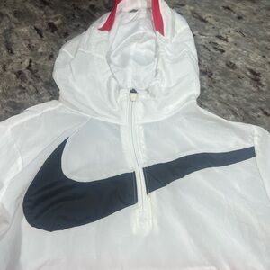 Nike 1/4 zip kids windbreaker